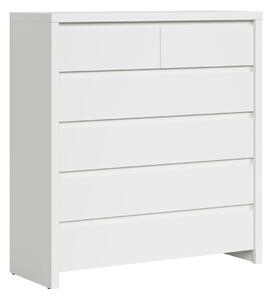 Komoda Nolroma 126, Bijela, 112x104.5x40.5cm