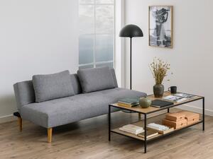 Kauč na razvlačenje Norsica 371, Svijetlo siva, 74x180x86cm, Kaučuk