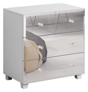 Komoda Austin Z103, Bijela, 75x72x45cm