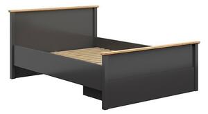 Krevet Sordoro 109, Artisan hrast, Grafit, 95.5x154cm