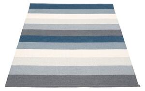 Plavi/krem unutarnji i vanjski tepih 140x200 cm Molly Ocean Grey – Pappelina