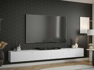 TV stol Elblaru 112, Bijela, 34x300x40cm