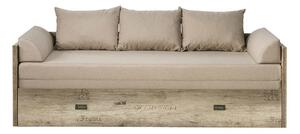 Krevet Odeveni 111, 750x200, 150x200, Laminirani iveral, Medijapan, Podnice, 79x202.5x60.5cm, Madrac