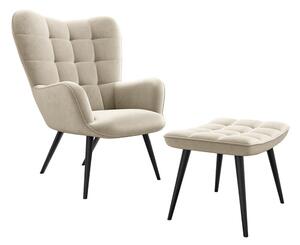 Fotelja Comfivo 320, Zelena, S torbicom, 96x78x73cm