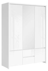 Ormar Nolroma 118, Bijela, Sjajno bijela, 211x153.5x55.5cm
