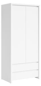 Ormar Nolroma 117, Bijela, 200.5x90x55.5cm
