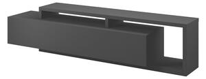 TV stol Lutiva 103, Mat crna, 52x219x45cm