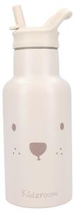 Kidzroom boca za vodu Beary Excited 350 ml - Beige
