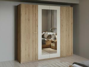 Ormar Mirsevi 103, Divlji hrast, Beige, 214.6x227.9x59.2cm