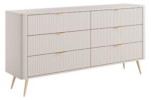 Komoda Versoe 102, Beige, 82x164x38cm