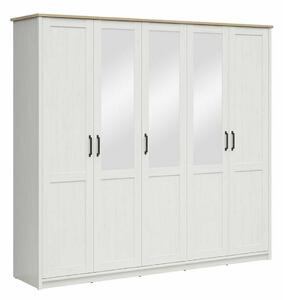 Ormar Balmave 128, Grandson hrast, Anderson bor, 220x240.5x57.5cm