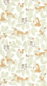 Dječja tapeta Woodland Friends 4 boje