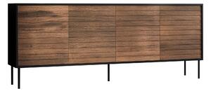 Ormarić Flosoru 102, Crna, Orah, 81x200x40cm