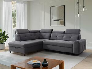 Kutna garnitura Boston 713, Siva, 87x263x205cm