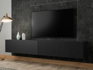 TV stol Miami 412, Crna, 31x200x30cm
