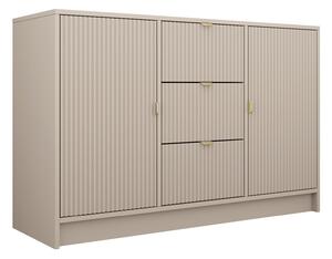 Komoda Comfivo Larmire 101, Beige, 75x118x40cm