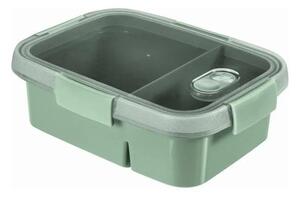 Zelena prijenosna posuda za hranu Curver To Go Dual, 900 ml