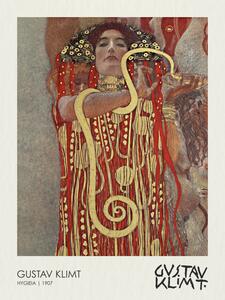 Reprodukcija Hygieia (1907), Gustav Klimt