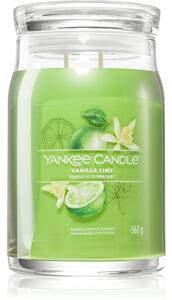 Yankee Candle Vanilla Lime mirisna svijeća Signature 567 g