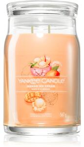 Yankee Candle Mango Ice Cream mirisna svijeća Signature 567 g