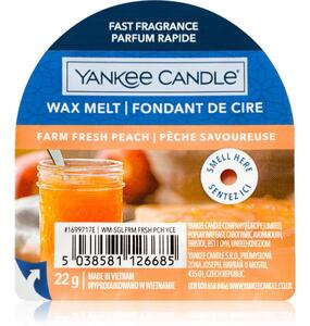 Yankee Candle Farm Fresh Peach vosak za aroma lampu 22 g