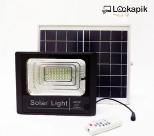 Automatski LED reflektor sa solarnim panelom - 40w