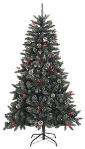 VidaXL Umjetno božićno drvce sa stalkom zeleno 150 cm PVC