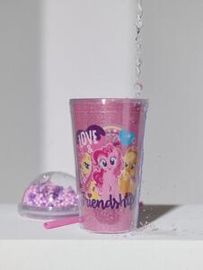 Sinsay - Šalica s poklopcem, kuglicama i slamkom My Little Pony