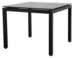 Sunfun Melina Vrtni stol (D x Š x V: 90 x 90 x 74 cm, Aluminij, Crne boje)