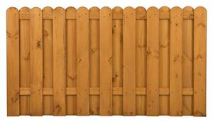 Vrtna drvena ograda Starnberg (Dimenzije Š x V: 180 x 100 cm, Ravni oblik, Jesenski zlatne boje)