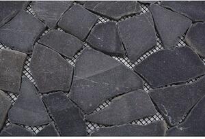 Mozaik pločica Mramor (30,5 x 30,5 cm, Crne boje, Mat)