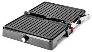 Huslog električni grill 2200W – kontaktni roštilj s regulacijom temperature