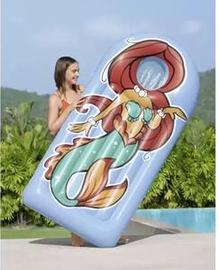 Bestway 43421 napuhujući madrac za vodu 188x89 cm – s prozirnim naslonom