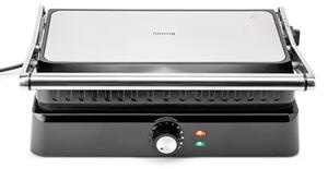 Huslog električni grill 2200W – kontaktni roštilj s regulacijom temperature