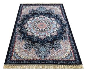 Luksuzni tepih s prekrasnim plavim orijentalnim uzorkom Širina: 200 cm | Duljina: 300 cm