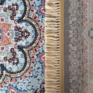 Luksuzni tepih s prekrasnim plavim orijentalnim uzorkom Širina: 150 cm | Duljina: 230 cm