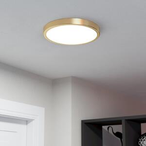 EGLO LED ploča za uzgoj Fueva 5 IP20 830 mesing Ø28,5cm, Zlato / mjed, Dnevni boravak/blagovaonica, Metal