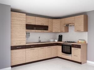 Modularan kuhinjski set Mode Light 129, 210x195x290cm