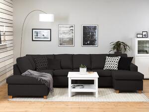 Kutna garnitura Scandinavian Choice Remavio 164, Hrast, Antracit, 92x300x195cm