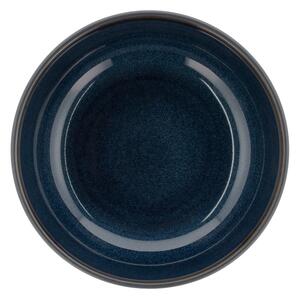 Crna/tamno plava zdjela od kamenine ø 18 cm – Bitz