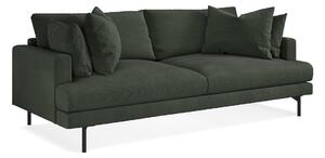 Sofa Ophliva 101, Tamnozelena, 87x224x103cm