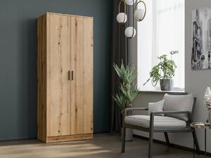Ormar Orlando 221, Lagani hrast, 204.7x80x52cm