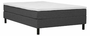 Boxspring krevet Seattle 196, Tamno sivo, 58x120cm, Dotjerati