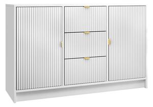 Komoda Comfivo Larmire 101, Bijela, 75x118x40cm