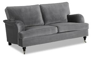 Sofa Bloomington Venveni 110, 83x164x97cm, Noge: Drvo, Kotačići, Metal