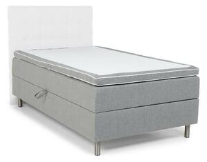 Boxspring krevet Dortesa 107, Svijetlo siva, 140cm
