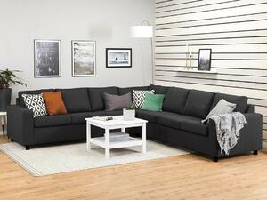 Kutna garnitura Scandinavian Choice Remavio 142, Crna, Antracit, 80x284x284cm