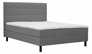 Boxspring krevet Seattle 197, Siva, 123x121cm, Dotjerati