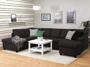 Kutna garnitura Scandinavian Choice Remavio 164, Antracit, Crna, 92x300x195cm