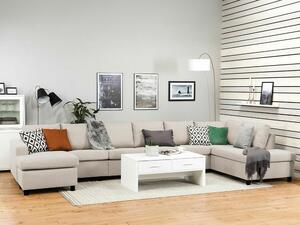 Kutna garnitura Scandinavian Choice Remavio 167, Crna, Beige, 79x407x199cm